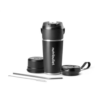 Blender Nutribullet | NBP016B | Osobisty | Materiał słoika Stal nierdzewna | Pojemność słoika 0,59 L | Czarny