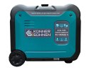 Könner & Söhnen KS 5500iEG S agregat prądotwórczy 5000 W 13,5 l Gazu płynny (LPG), Benzynowy Kolor Aqua, Czarny
