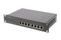 Przełącznik sieciowy zarządzalny warstwy L2 10" 8xRJ45 10/100/1000 Mb/s