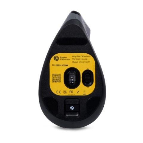 BakkerElkhuizen Grip Pro myszka Biuro Po prawej stronie RF Wireless Optyczny 2400 DPI