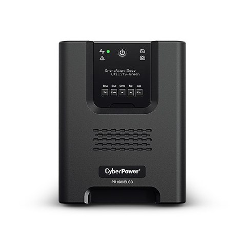 CyberPower PR1500ELCD zasilacz UPS Technologia line-interactive 1,5 kVA 1350 W 8 x gniazdo sieciowe