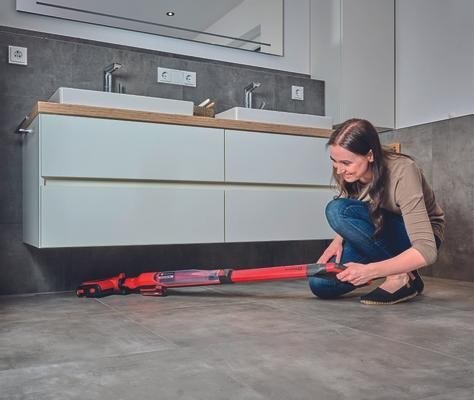 Einhell CLEANEXXO mop 400 ml Mokry Czerwony