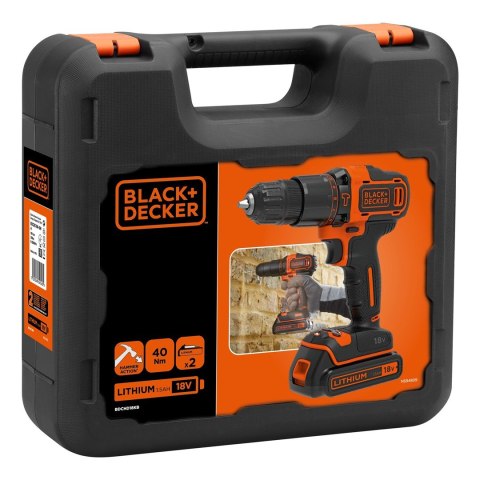Black & Decker BDCHD18KB-QW wiertło Czarny, Pomarańczowy