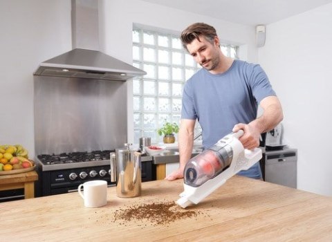 Black & Decker BHFEA515J okurzacz na kiju/szczotka elektryczna Pionowy odkurzacz Bateria Suchy Cykloniczny Bez worka 0,5 l Pomar