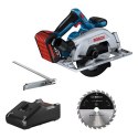 Bosch GKS 185-LI 16,5 cm Czarny, Niebieski, Szary 5000 RPM