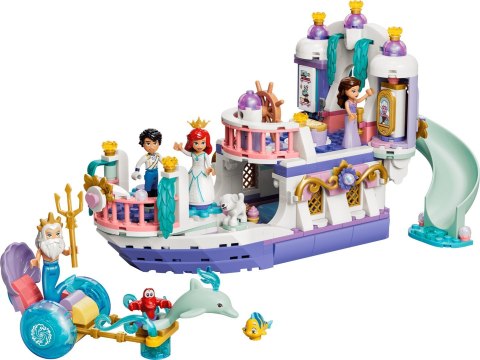 LEGO Disney 43299 - Królewska łódź weselna Arielki