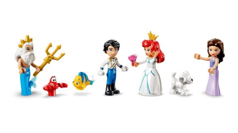 LEGO Disney 43299 - Królewska łódź weselna Arielki