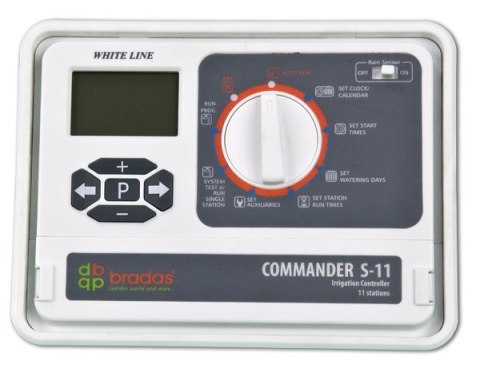 Sterownik nawadniania elektroniczny 11 sekcji /WHITE LINE