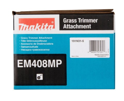 MAKITA PRZYSTAWKA - PODKASZARKA DO TRAWY EM408MP - DO DUX18