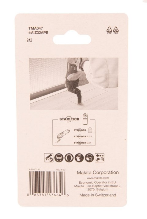 Makita B-64814-5 wyrzynarka, piła wyrzynarkowa oraz ostrze do piły tarczowej Bimetaliczny 5 szt.