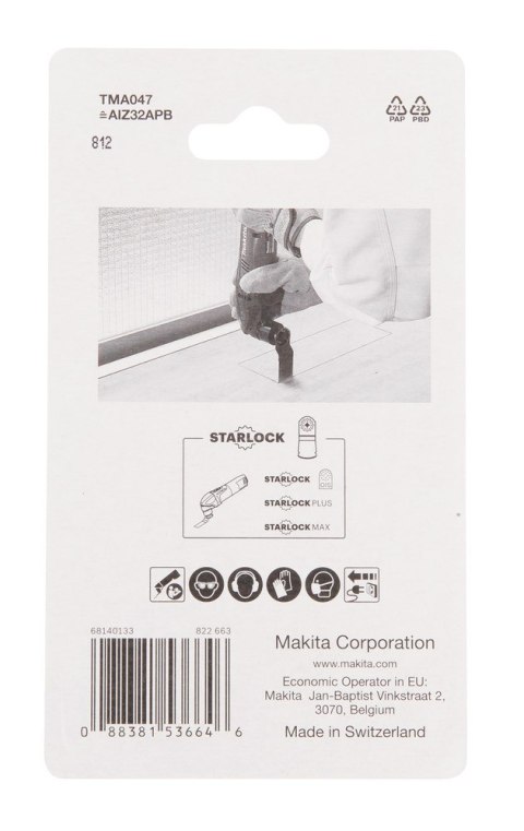 Makita B-64814-5 wyrzynarka, piła wyrzynarkowa oraz ostrze do piły tarczowej Bimetaliczny 5 szt.
