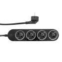 Inteligentna listwa zasilający Shelly Power Strip 4 Gen4 Black