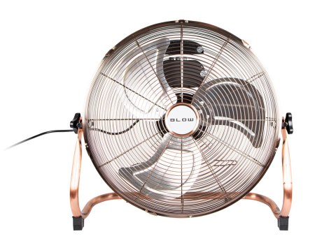 BLOW WENTYLATOR PODŁOGOWY 18"/45CM 200W CYRKULATOR MIEDZIANY ZŁOTY