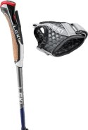 Kije trekkingowe LEKI NW Traveller Carbon, 90-130cm blue