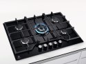 Płyta gazowa ELECTROLUX KGG75362K 75 cm | 4 palniki | ruszty żeliwne | zapłon elektryczny | czarny
