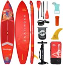 Deska SUP SKATINGER Interstellar red 350x81x15