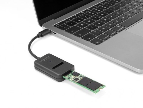 DeLOCK Konwerter wielofunkcyjna M.2 NVMe PCIe lub SATA SSD z USB Type-C 10 Gbps