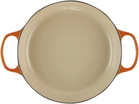 Garnek okrągły Le Creuset Gourmet Professional 30cm piekarnik czerwony