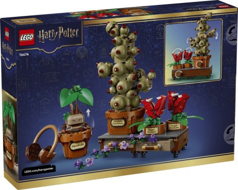 LEGO Harry Potter 76474 - Rośliny z lekcji zielarstwa w Hogwarcie