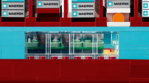 LEGO Inne 40955 - Kontenerowiec z napędem Dual-Fuel Maersk