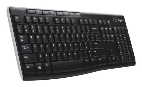 Klawiatura bezprzewodowa Logitech K270 RF Wireless QWERTZ Niemiecki Czarny