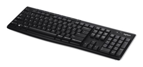 Klawiatura bezprzewodowa Logitech K270 RF Wireless QWERTZ Niemiecki Czarny