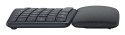 Logitech ERGO K860 for Business klawiatura Biuro Bluetooth Niemiecki Grafitowy