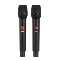 V-TONE BQ12 GO MP3 - Kolumna aktywna akumulatorowa czarna, Bluetooth, TWS, USB, SD, DSP, AUX, pilot na podczerwień, 2x mikrofon 