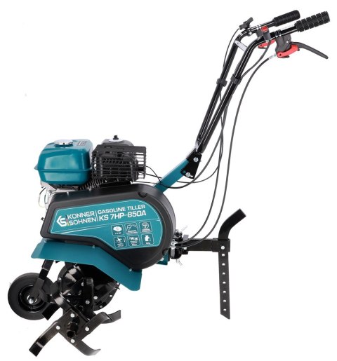 Könner & Söhnen KS 7HP-850A Mini glebogryzarka na benzyne Benzynowy 52 kg