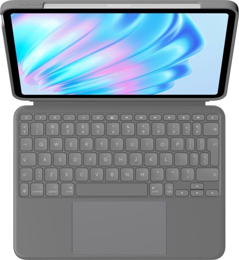 Logitech Combo Touch do iPada Air (M2/M3), iPad Air (5. generacji) - SZARY - AMERYKAŃSKI
