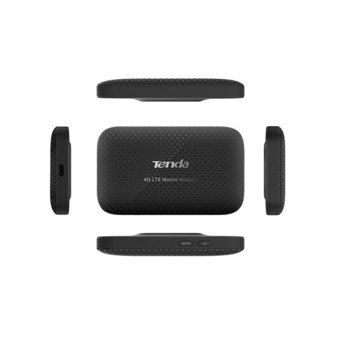 Tenda 4G185 router bezprzewodowy Jedna częstotliwości (2,4 GHz) 4G Czarny