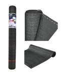 AW siatka cieniująca 180g 1,5*25m szara UV 90%