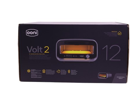 Ooni Volt 2 Elektrischer Pizzaofen grau/schwarz