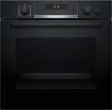 Piekarnik parowy BOSCH HRG578CB7 Serie 6 71 l | AirFry | pyroliza | termosonda | WiFi Home Connect | czarny