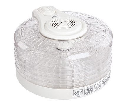 Suszarka do grzybów MPM MSG-02 biała, 5 sit, BBA free, 400W