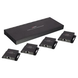Lindy 38155 przedłużacz KVM Nadajnik i odbiornik
