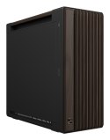 ASUS ProArt PA602 Wood Edition Modern Black - Metal Panel Midi Tower Czarny, Drewno