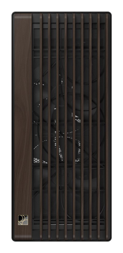 ASUS ProArt PA602 Wood Edition Modern Black - Metal Panel Midi Tower Czarny, Drewno