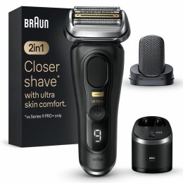 Braun Series 9 Pro+ 9590cc Wet & Dry Golarka foliowa Przycinarka Czarny