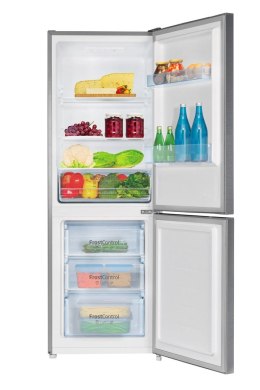 Lodówka AMICA FK2425.4UNTX(E) Frost Control 159,3 cm | FastFreeze | SuperCooling | LED | srebrna
