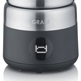 Graef MS802 Automatyczny spieniacz/podgrzewacz do mleka Czarny, Stal nierdzewna