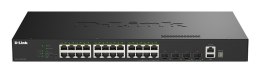 D-Link DGS-1530-28P/E przełącznik sieciowy Zarządzany L2 Gigabit Ethernet (10/100/1000) Obsługa PoE Czarny