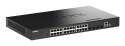 D-Link DGS-1530-28P/E przełącznik sieciowy Zarządzany L2 Gigabit Ethernet (10/100/1000) Obsługa PoE Czarny