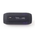 Gembird Bluetooth speaker with LED light effects Bluetooth, Portable, Black