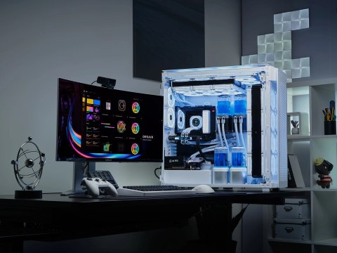 Corsair obudowa Super-Tower 9000D iCUE LINK AIRFLOW TP (White)
