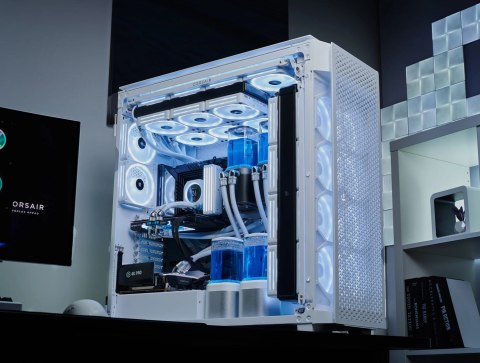 Corsair obudowa Super-Tower 9000D iCUE LINK AIRFLOW TP (White)