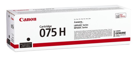 Canon 075 H kaseta z tonerem 1 szt. Oryginalny Czarny