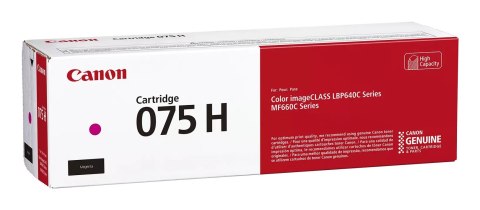 Canon 075 H kaseta z tonerem 1 szt. Oryginalny Purpurowy
