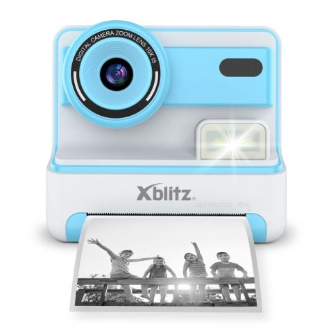 XBLITZ APARAT NATYCHMIASTOWY Z DRUKARKĄ FLASH BLUE