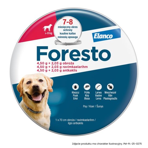 Foresto Obroża - dla psów powyżej 8 kg